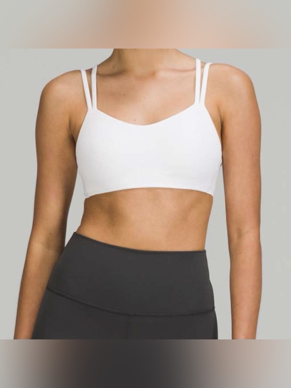 Lululemon Like a Cloud Bra White (Size 12)
